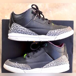 Jordan 3 Retro SE PS Size 13.5 Little Girls